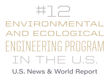 #12 Environmental and Ecological Engineering program in the U.S.