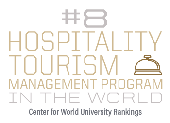 #8 Hospitality Tourism Management program in the world